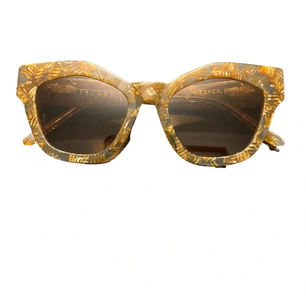 Wonderland ZZYZX Sunglasses Retro Design 51mm Lens Length